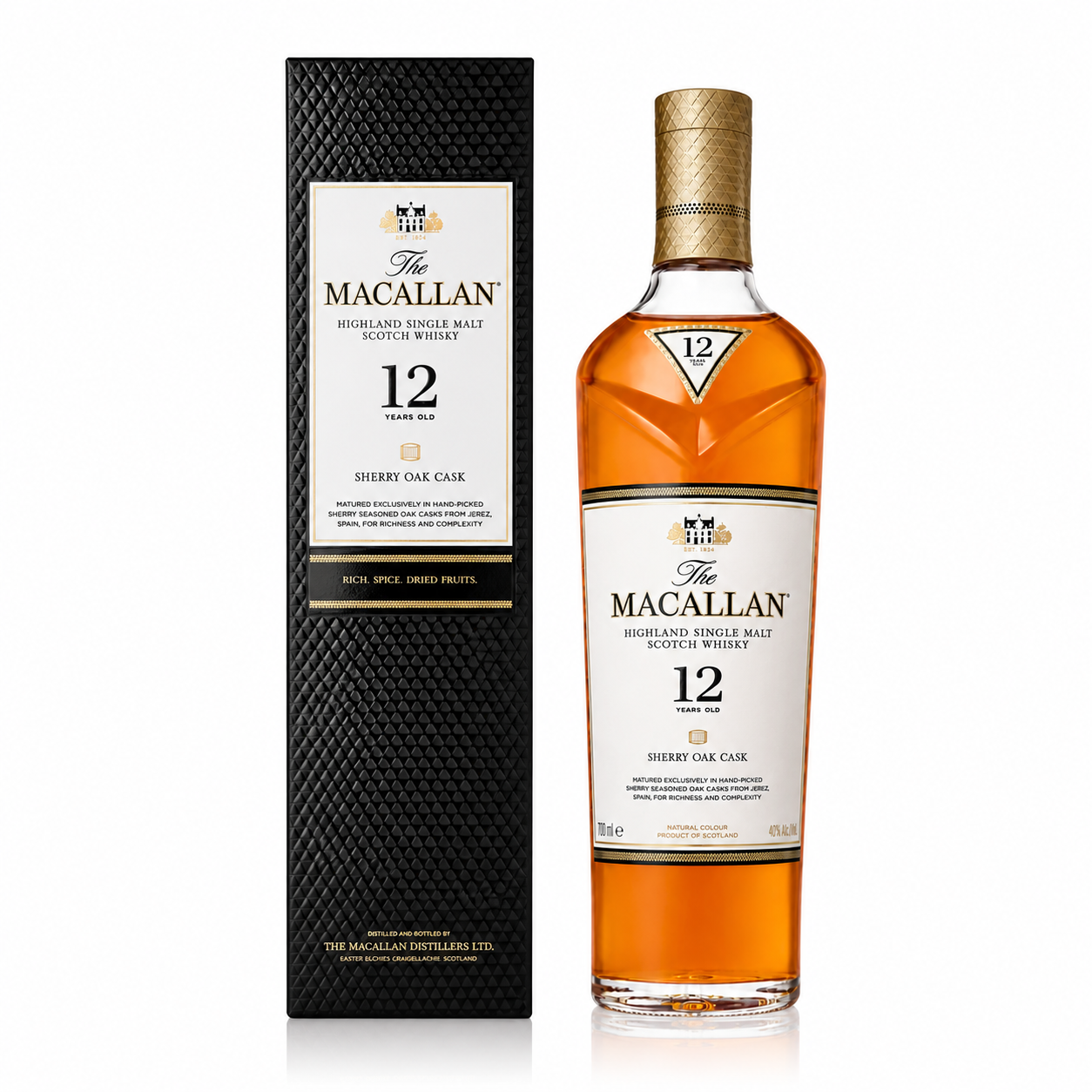Macallan 12 Sherry Oak Cask
